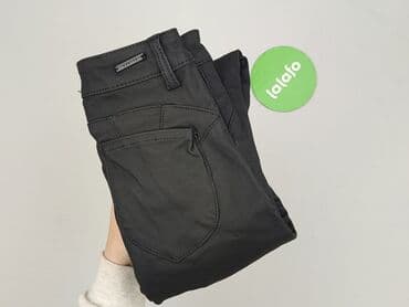 czarne spodnie hello kitty: Mohito, Spodnie materiałowe damskie, rozmiar 2XS — 7