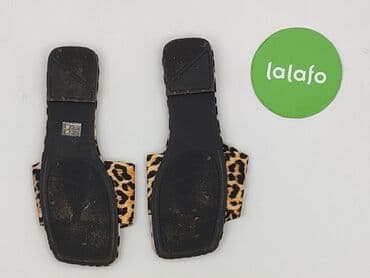 czarne sandały płaskie ccc: Klapki damskie, 37 — 3