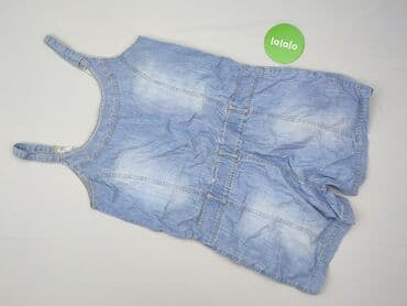 krótkie spodenki ogrodniczki damskie: Denim Co, Kombinezon damski, rozmiar M — 3