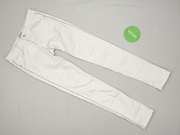 white jeans: Jeansy damskie, rozmiar S — 2