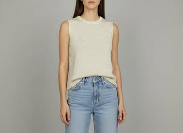 bluzki wiązane pod szyją: T-shirt damski, rozmiar S — 5