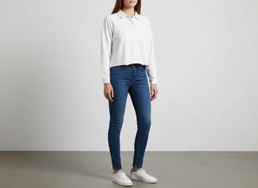 wyprzedaż koszulki polo: Russell, Damska koszulka polo, rozmiar M — 1