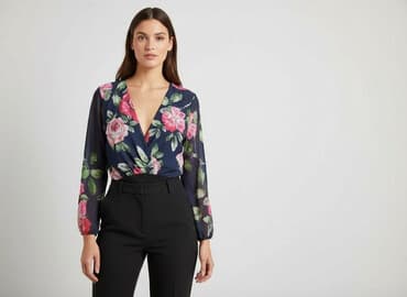 body jedwabne: Body damskie, rozmiar S — 6