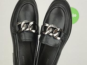 klapki hermes eobuwie: Damskie mokasyny Graceland - Kolor: czarny - Rozmiar: 39 (oznaczenie — 8