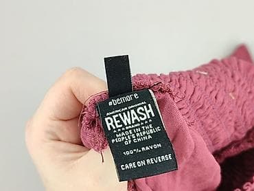 jeansy wide: Spodnie materiałowe damskie, rozmiar M — 5