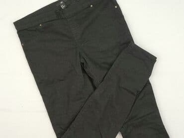 Women: H&M, Material trousers for women, size L (EU 40) — 1