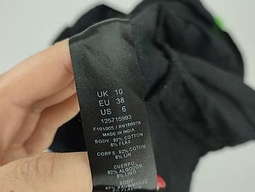 bluzki len: Top damski, rozmiar M — 5