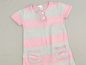 swetrowa sukienka h: Dress, H&M, 5-6 years, 110-116 cm, condition - Very good — 1