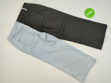 legginsy lateksowe z wysokim stanem: Jeansy damskie, L — 3