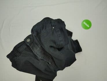 legginsy z wysokim stanem modelujące: Stradivarius, Jeansy damskie, M — 6