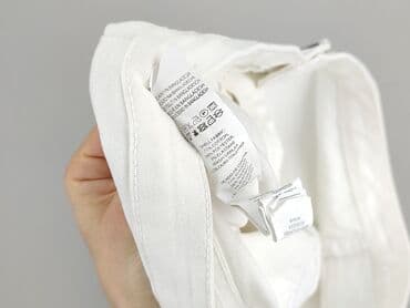 biale szerokie jeansy: Denim Co, Jeansy damskie, rozmiar M — 6