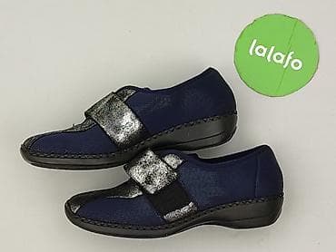 buciki: Damskie półbuty Rieker Antistress - Model: wsuwane półbuty z paskiem — 3