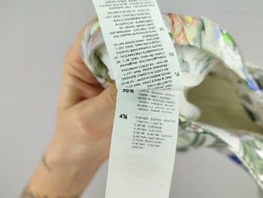 spodnie z ozdobami: Spodnie materiałowe damskie, S — 4