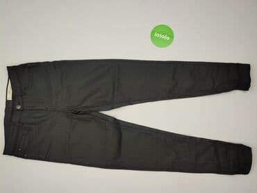 zara woskowane spodnie: Esmara, Material trousers for women, size L (EU 40) — 2