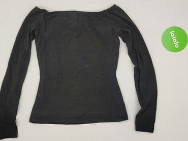 bluzki czarne basic: Bluzka damska, rozmiar XS — 3