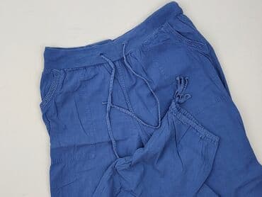 Women: Material trousers for women, size XL (EU 42) — 1