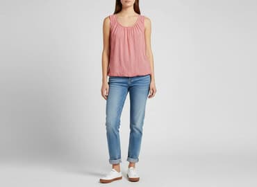 bluzki wyszczuplające sylwetkę: Tom Tailor, Top damski, rozmiar M — 7