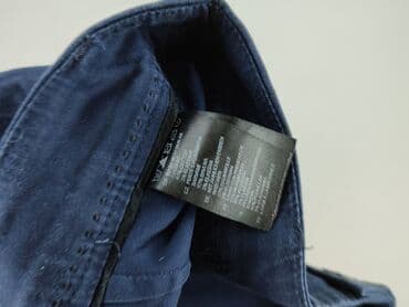 granatowe chinosy damskie: H&M, Spodnie materiałowe damskie, rozmiar S — 5