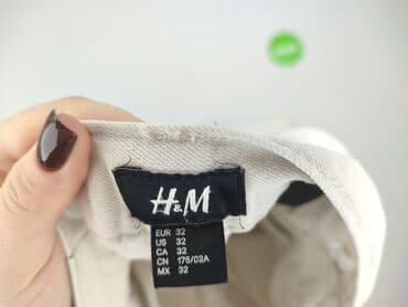 hermes biale klapki: H&M, Jeansy dla mężczyzn, rozmiar L — 4