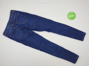 jeansy plus size wysoki stan: Denim, Jeansy damskie, rozmiar S — 3