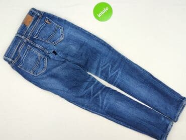 spodenki jeansowe z wysokim stanem pull and bear: Jeansy dla mężczyzn, rozmiar M — 3