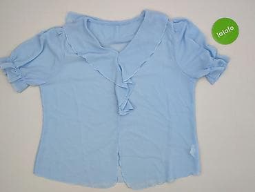 relab niebieska: Bluzka damska, rozmiar 2XL — 2