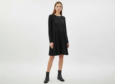 zara sukienka bufiaste rękawy: Zara, Sukienka damska, rozmiar S — 7