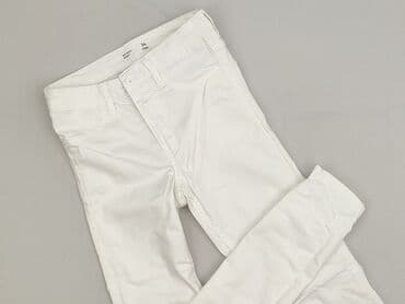 biale szerokie jeansy: Sinsay, Jeansy damskie, rozmiar XS — 1