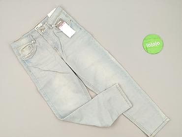 Koszulki: Spodnie jeansowe, Sinsay, 9 lat, 128/134, stan - Idealny — 2