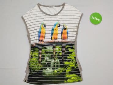 bluzki w paski rękaw 3 4: Bluzka damska, rozmiar L — 3