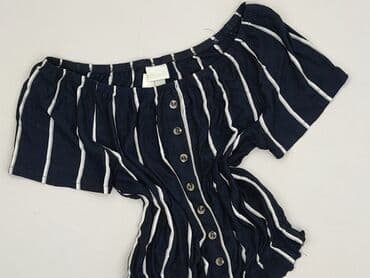 krótkie spodenki w paski: H&M, Bluzka damska, rozmiar XS — 2
