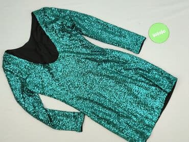 biala sukienka w cekiny hm: H&M, Sukienka damska, rozmiar M — 3