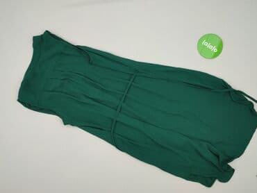 sukienki butelkowa zieleń midi: H&M, Sukienka damska, rozmiar M — 4