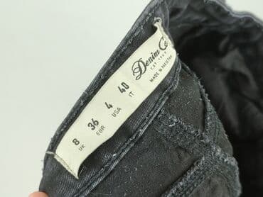 legginsy woskowane push up: Denim Co, Jeansy damskie, S — 4