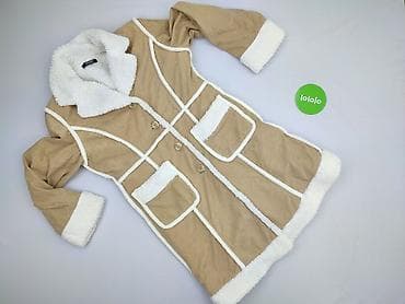 koc beżowy: Kożuch, rozmiar M — 2