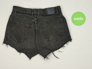 spodenki jeansowe z wysokim stanem pull and bear: PULL&BEAR, Szorty damskie, rozmiar S — 4