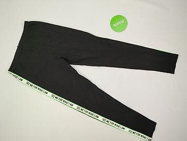 czarne dresy: Legginsy Sportowe damskie, rozmiar L — 3