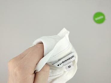 oversize t shirt basic: Clockhouse, T-shirt damski, rozmiar M — 4