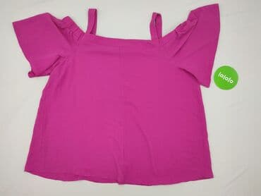 niebieska satynowa sukienka zara: Women's blouse, size XL (EU 42) — 3