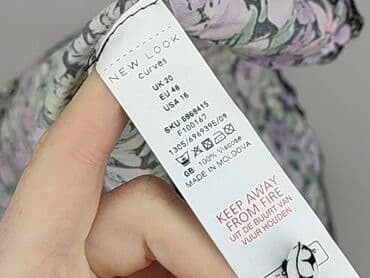 sukienki duże rozmiary dla puszystych: New Look Curves, Bluzka damska, rozmiar 4XL — 6