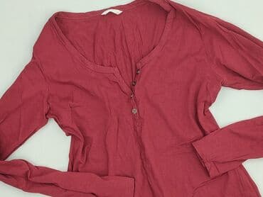 bluzki z długim rękawem dekolt w serek: Bluzka damska, rozmiar L — 1