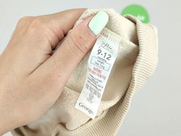 5 10 15 kurtki dla dziewczynek: Sweatshirt, George, 9-12 months, condition - Very good — 4