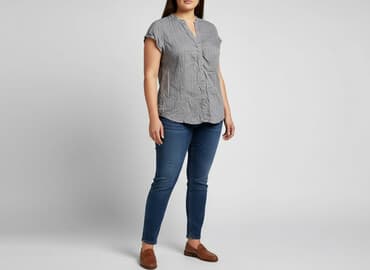 koszula w paski bershka: Yessica, Koszula damska, rozmiar XL — 7