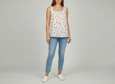 reserved różowe bluzki: Top damski, rozmiar M — 1