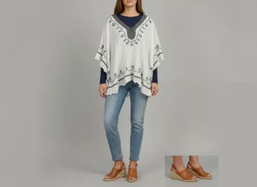 panczo.com koszulki: Ponczo damskie, rozmiar One size — 1