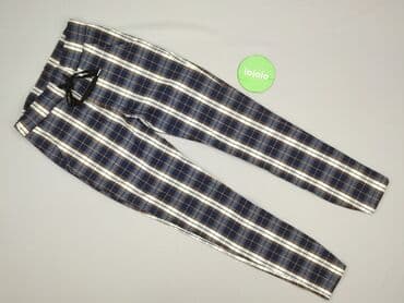 spodnie piżamowe w kratę damskie: Spodnie materiałowe damskie, rozmiar S — 2