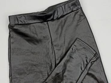 koszula damska z eko skóry: Leggings Eco-leather for women, size S — 1