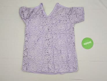 fioletowa marynarka h m: Bluzka damska, S — 3