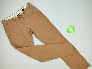 koszulki hooligans: H&M L.O.G.G., Chinosy dla mężczyzn, rozmiar L — 2