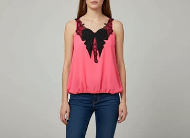 t shirty z muszką: Bluzka damska, rozmiar S — 5